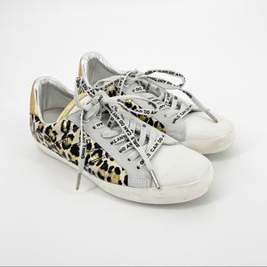 Zadig & Voltaire Zadig Leo "Wild" Low Top Sneakers